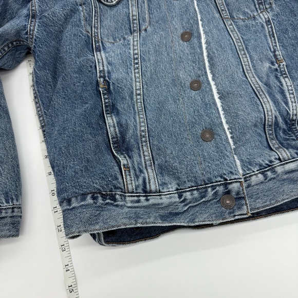 Offline by Aerie Denim Sherpa-Lined Jacket size medium - Picture 4 of 9